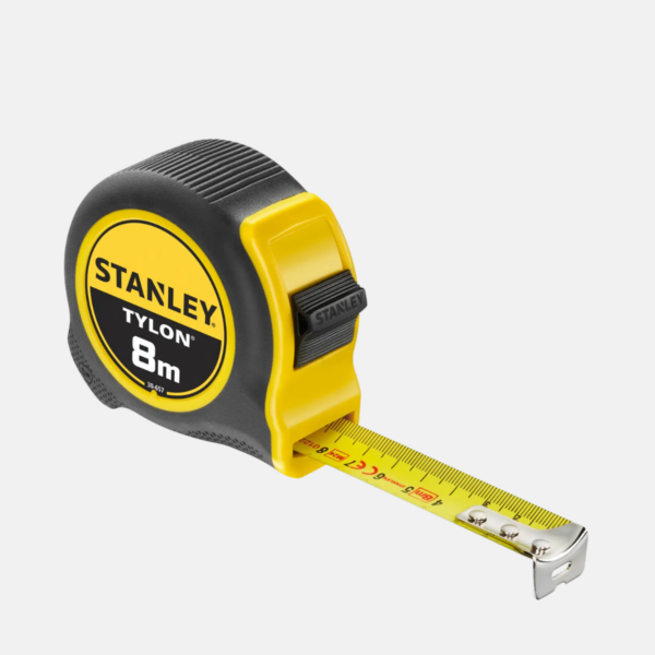 Mètre ruban de la marque STANLEY modèle TYLON 8m.